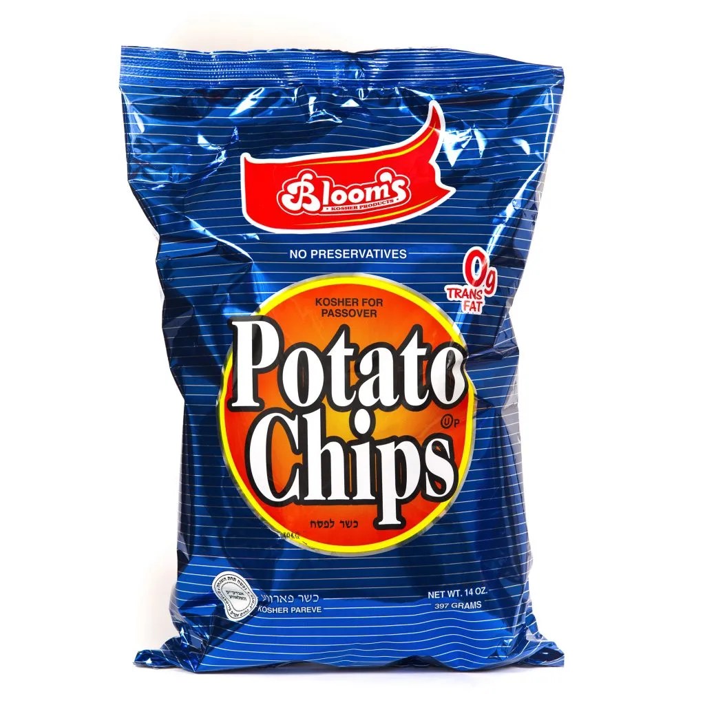 14 oz Potato Chips (passover) Bloom's Kosher
