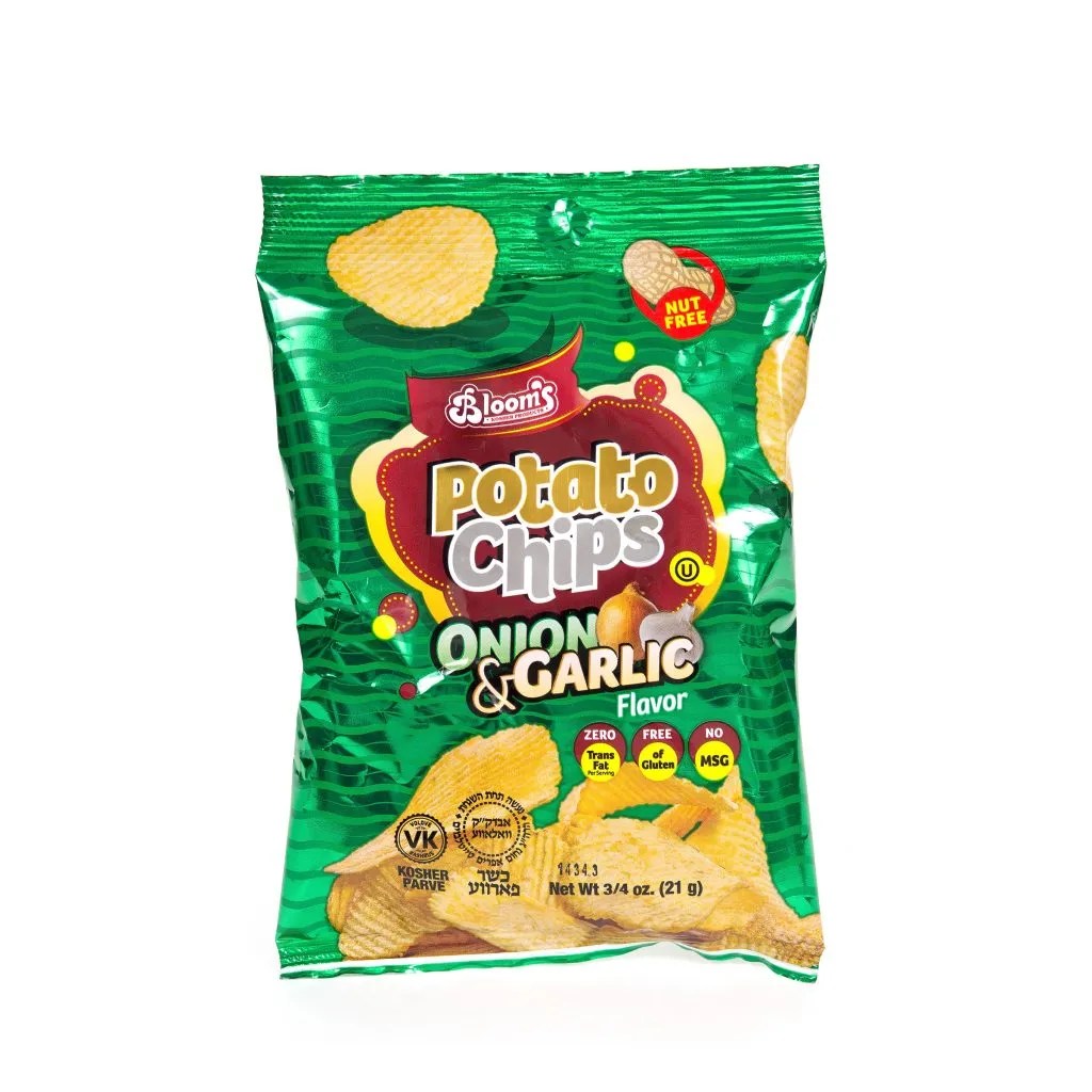3/4 oz Spiced Onion Chips (passover) Bloom's Kosher