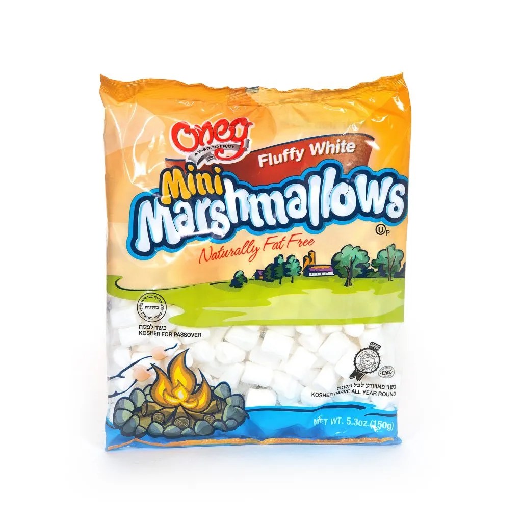 Mini Marshmallows Vanilla (P) Bloom's Kosher