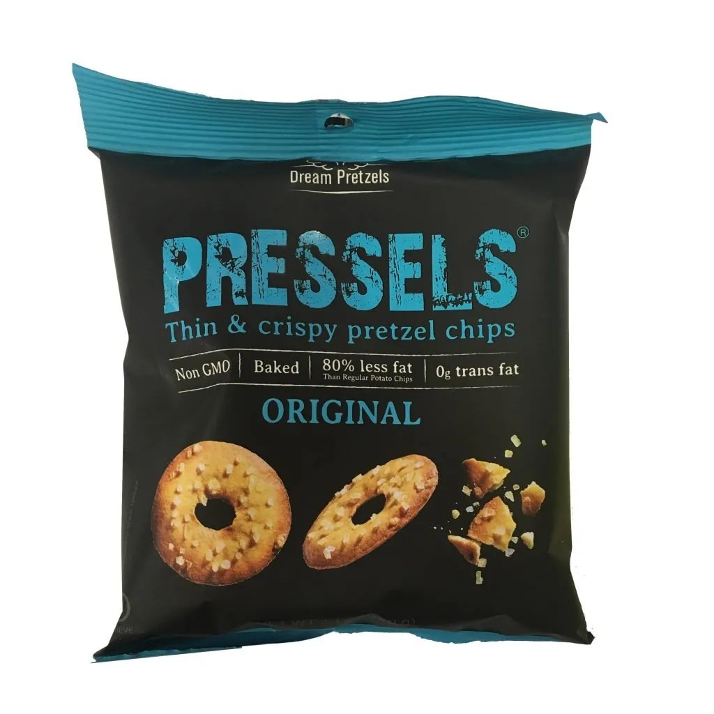 Pressels Pretzel Chips Original 2.1oz Bloom's Kosher