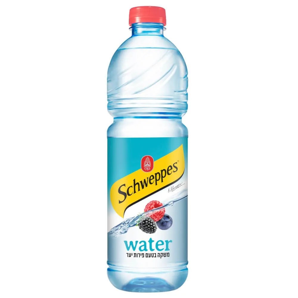 Schweppes Berries Flavored Water 1.5 liter Bloom's Kosher
