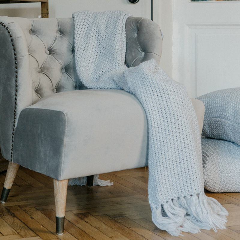 MONT BLANC BLANKET Stone Bloomy