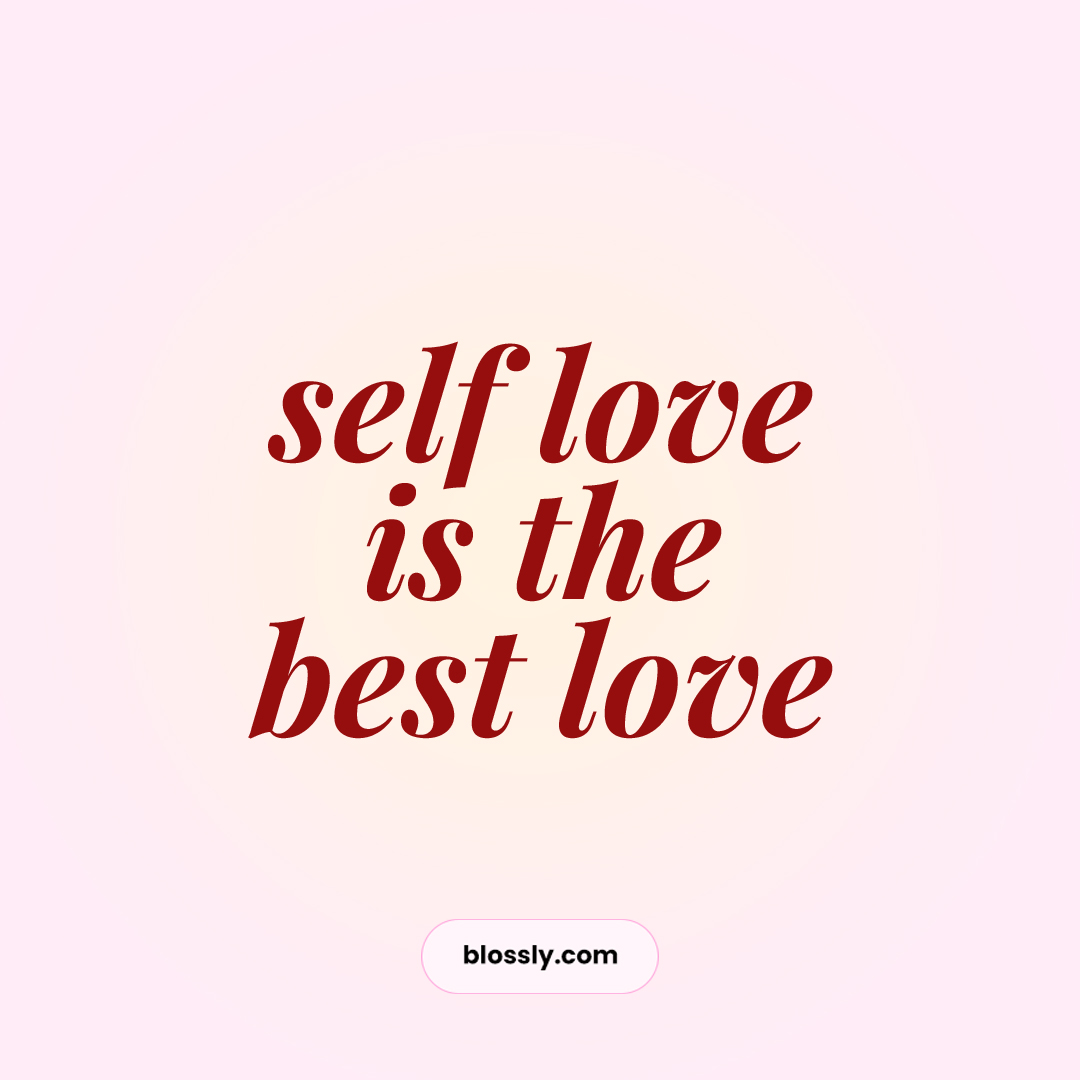 Self Love Affirmations and Vision Board Quotes for Valentines Day Blossly