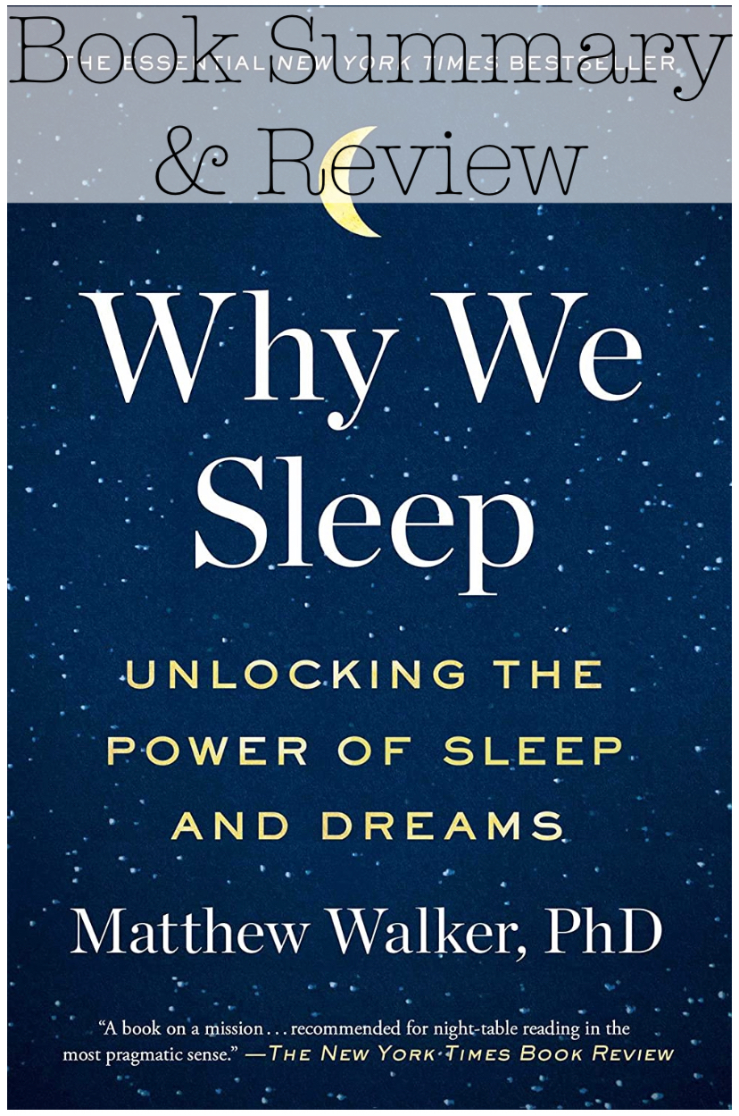 Why We Sleep Book Summary & Review Blossom &