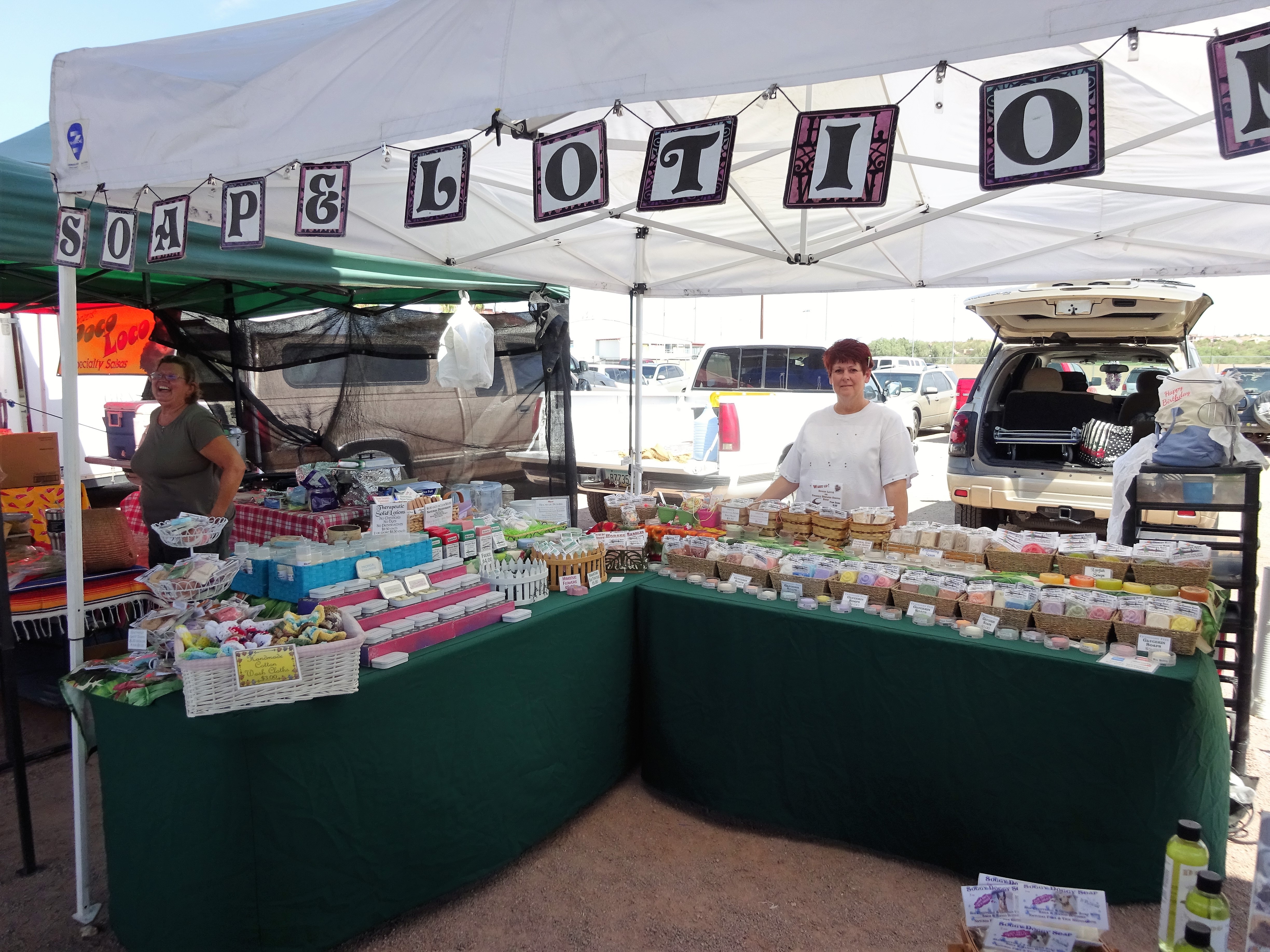 TUCSON FARMERS MARKET RILLITO PARK Blossoming Widow