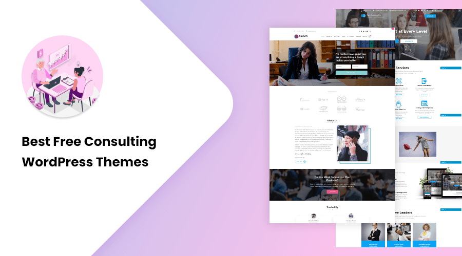 25+ Best Free Consulting WordPress Themes of 2023