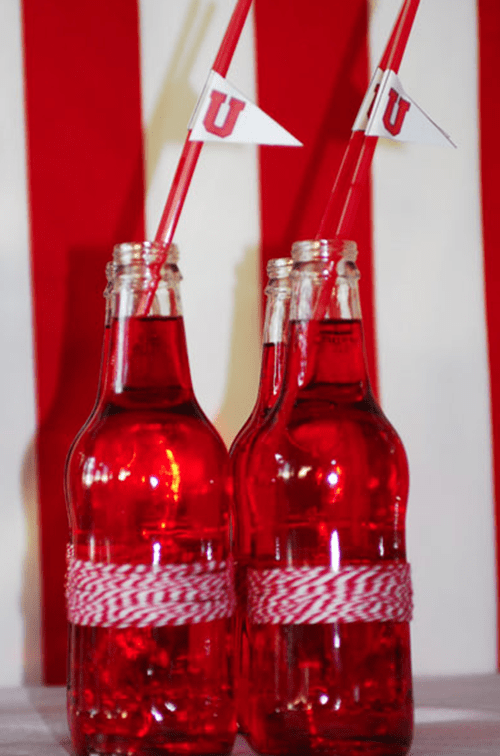 Football Drink Ideas! B. Lovely Events