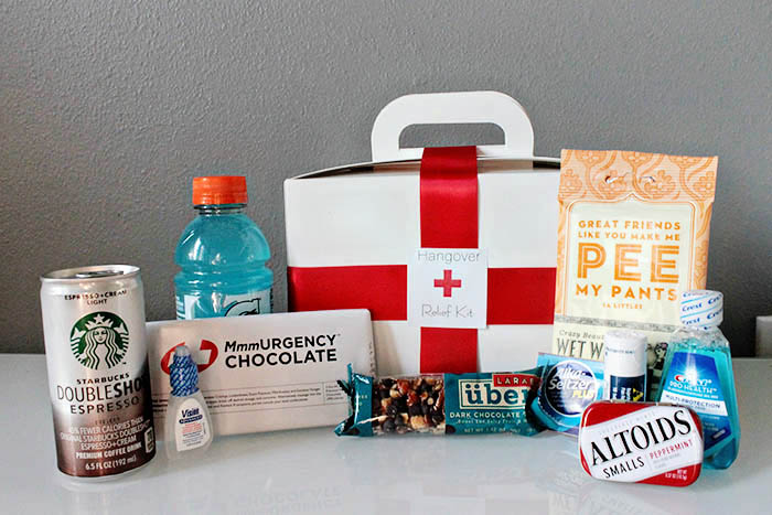 Super Fun Wedding Hangover Kit! B. Lovely Events