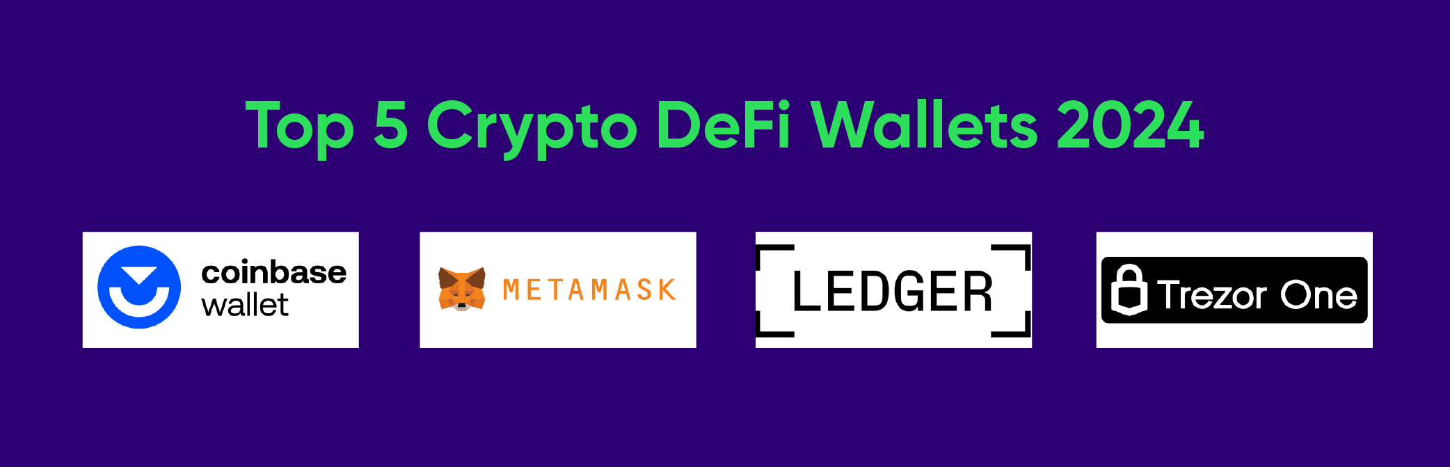 Top 5 DeFi Crypto Wallets in 2024 How to Choose?