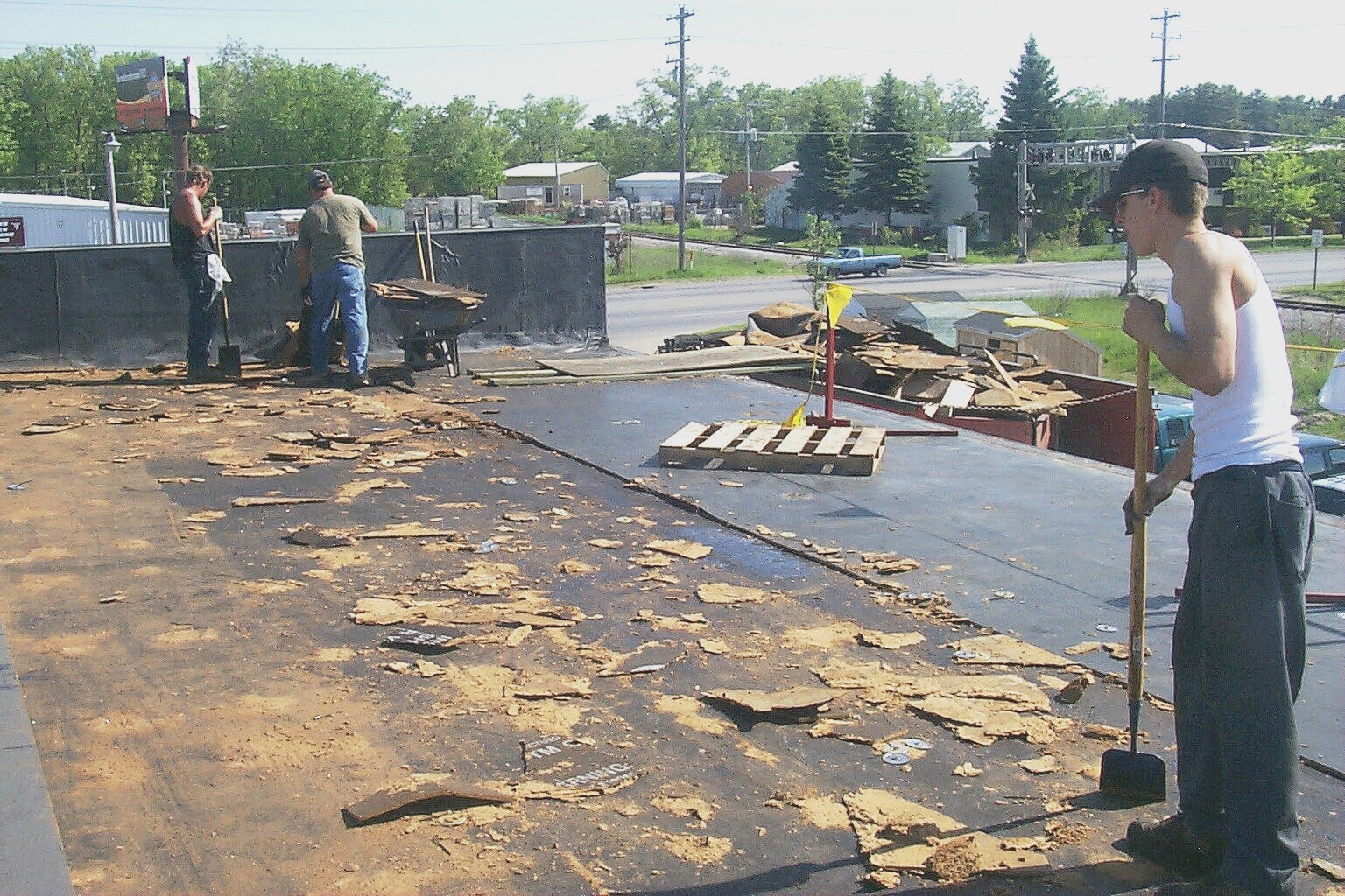 Commercial Roof Bloxsom Roofing & Siding