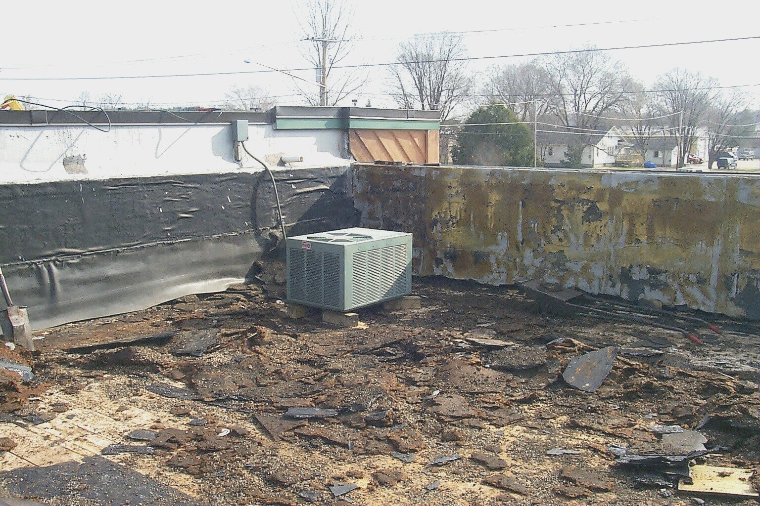 Etna Supply Company New PVC Roof Bloxsom Roofing & Siding