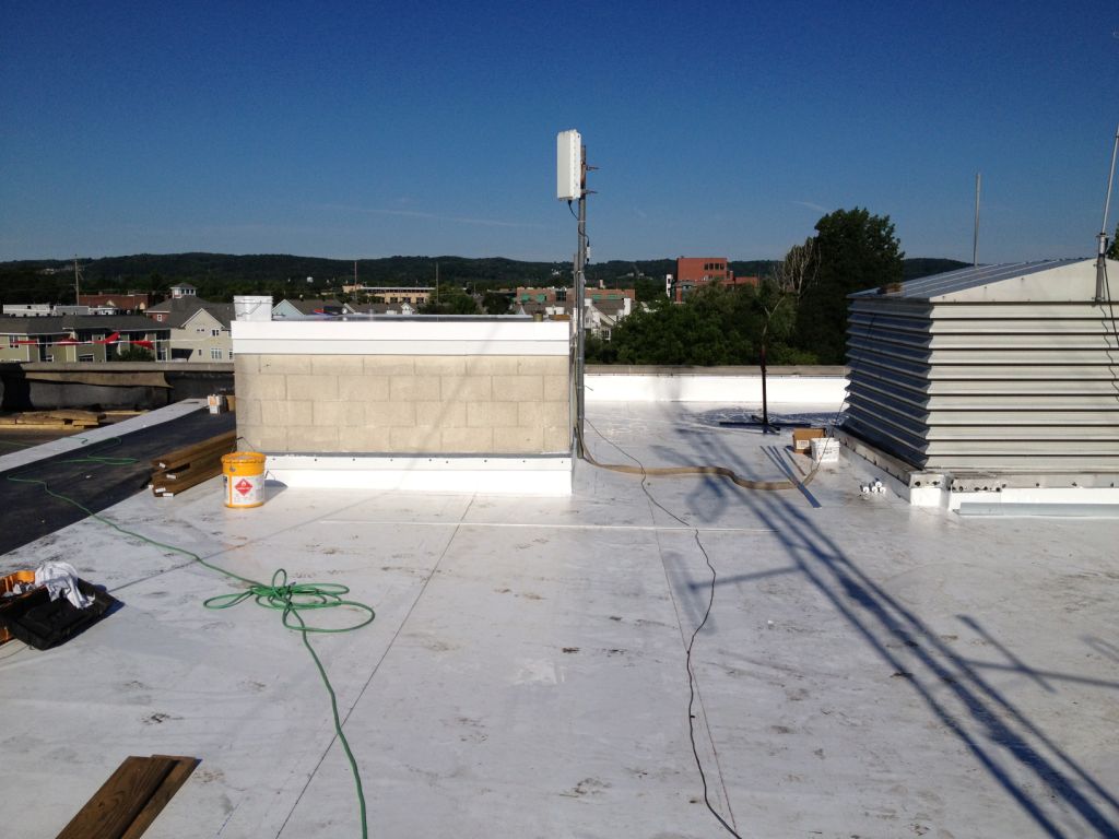 Grand Traverse Governmental Building Roof with a Wind Vented Roof