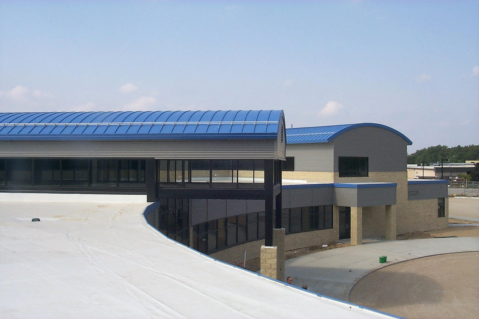 Northwest Michigan College MTech Roof Traverse City, MI Bloxsom Roofing & Siding