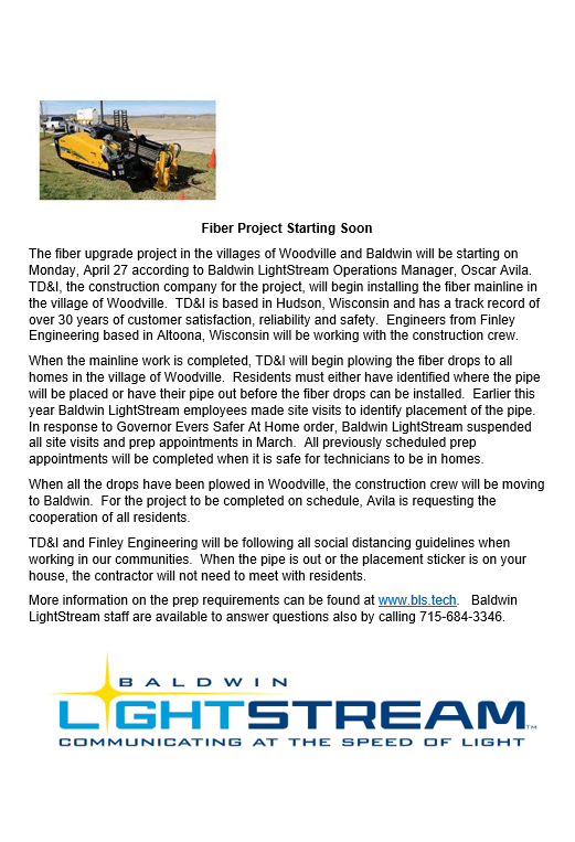 to Baldwin LightStream Baldwin LightStream