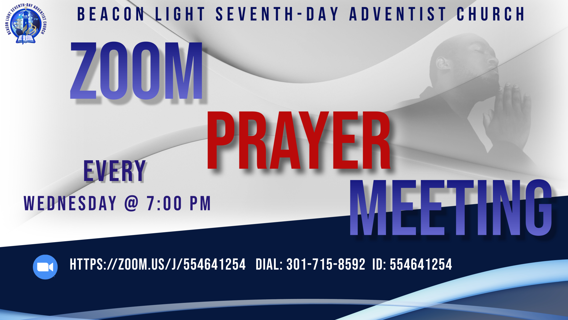 ZOOM Prayer Meeting Beacon Light Adventist®