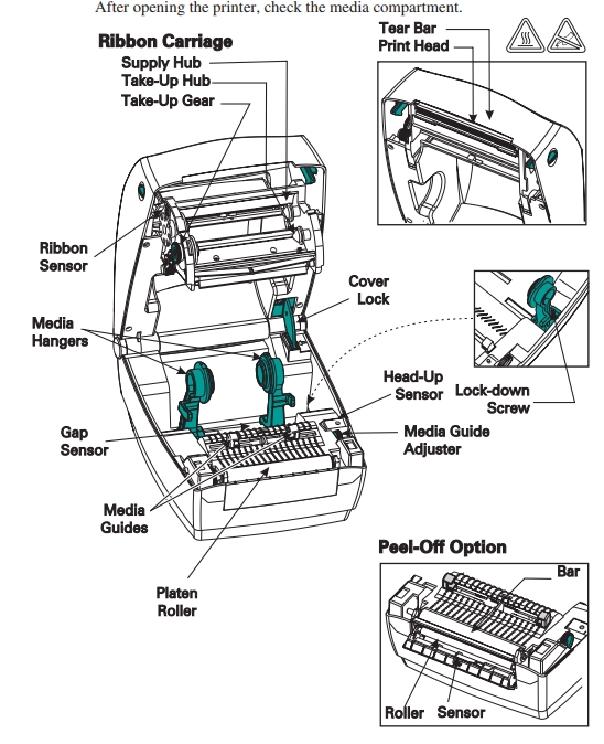 blstaff / Zebra TLP2844 label printer