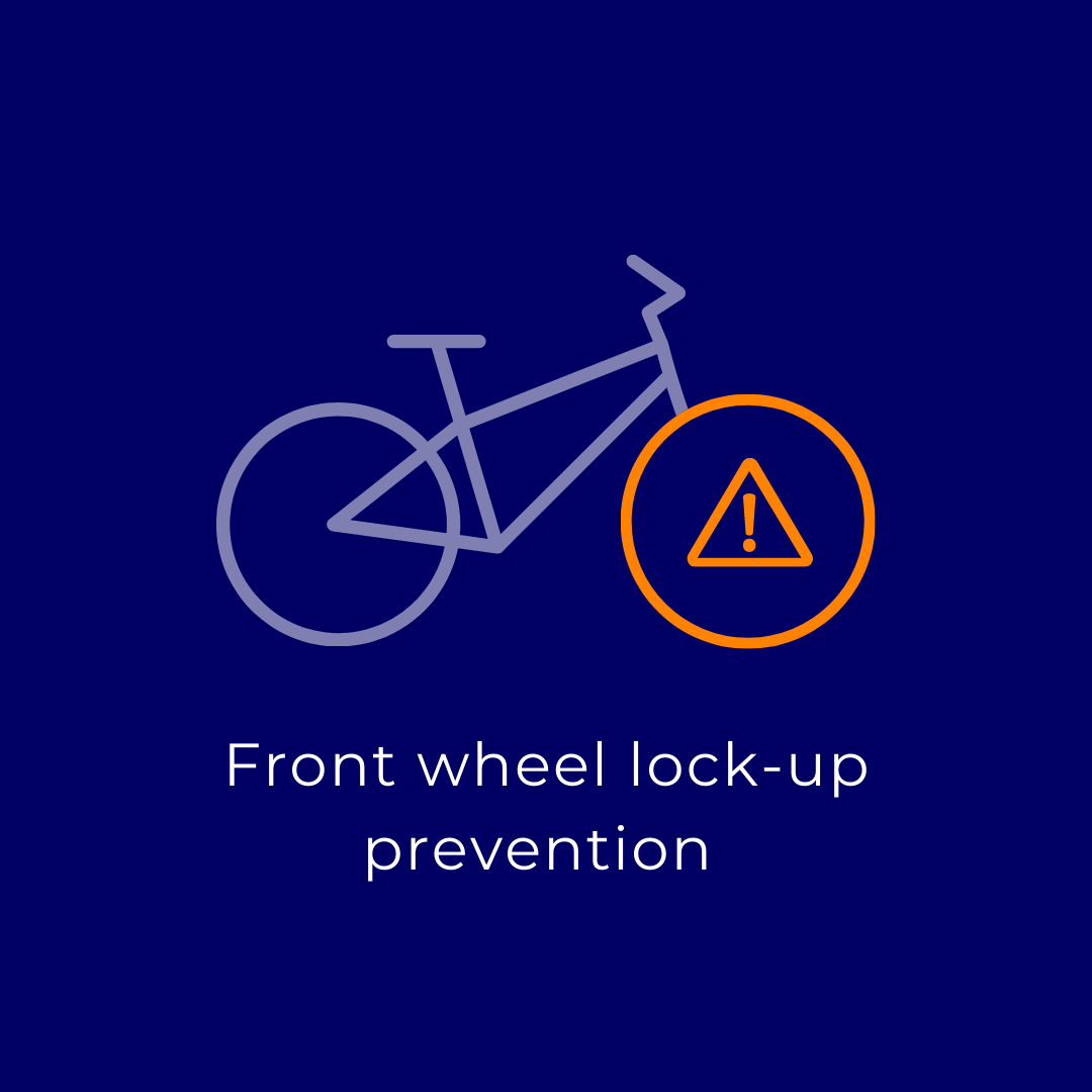 Blubrake ABS ride safer with the Antilock Braking System