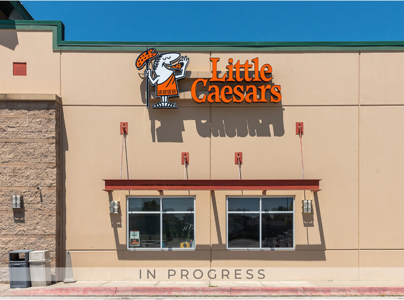 Little Caesar's Air Park BluCor Construction Group
