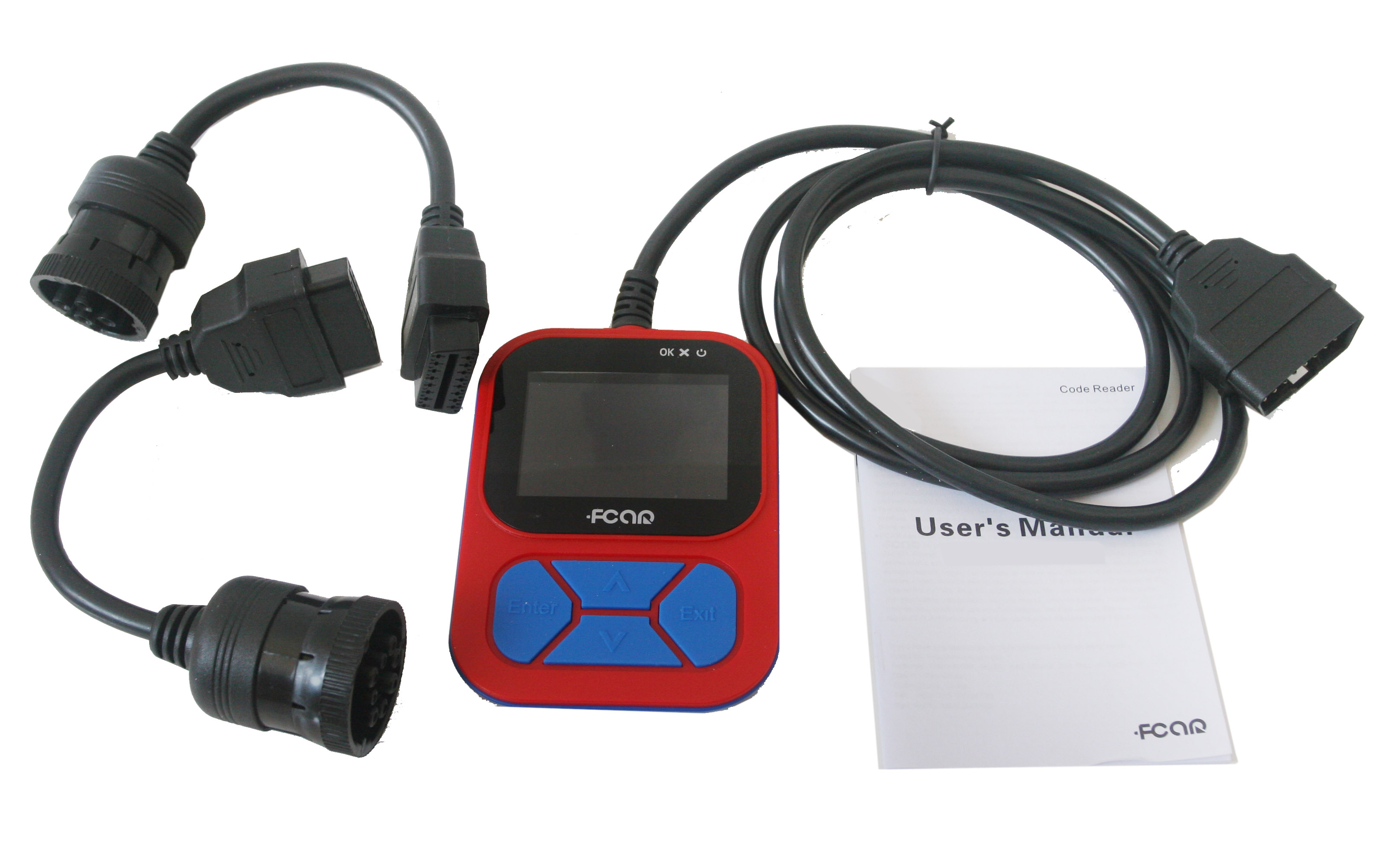 FCar F502 heavy duty truck handheld code reader/scanner Bludee