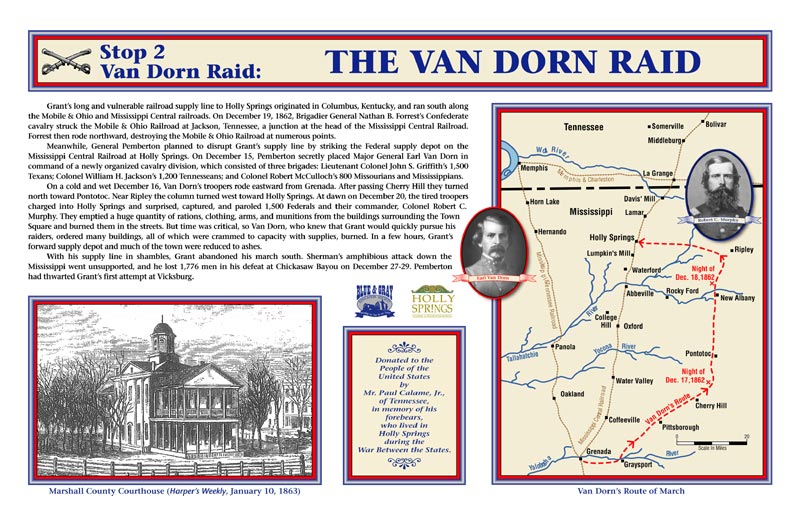 The Holly Springs Raid Interpretive Project Blue and Gray Education