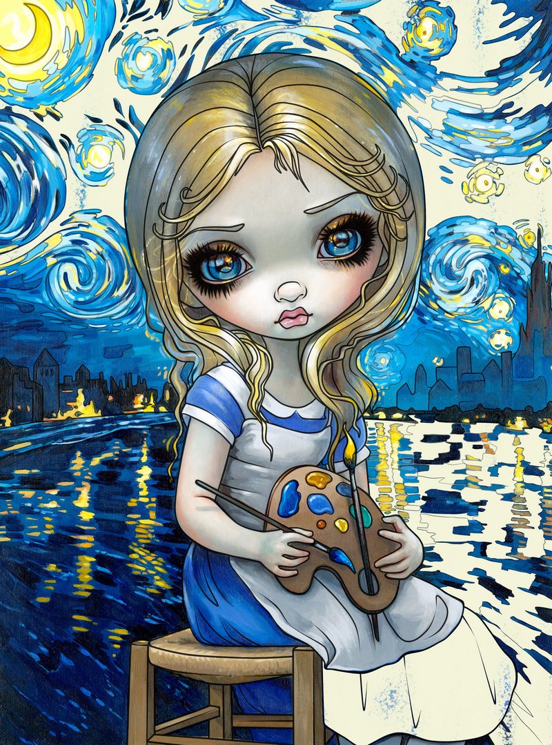 Alice in Wonderland Coloring Book Blue Angel Publishing
