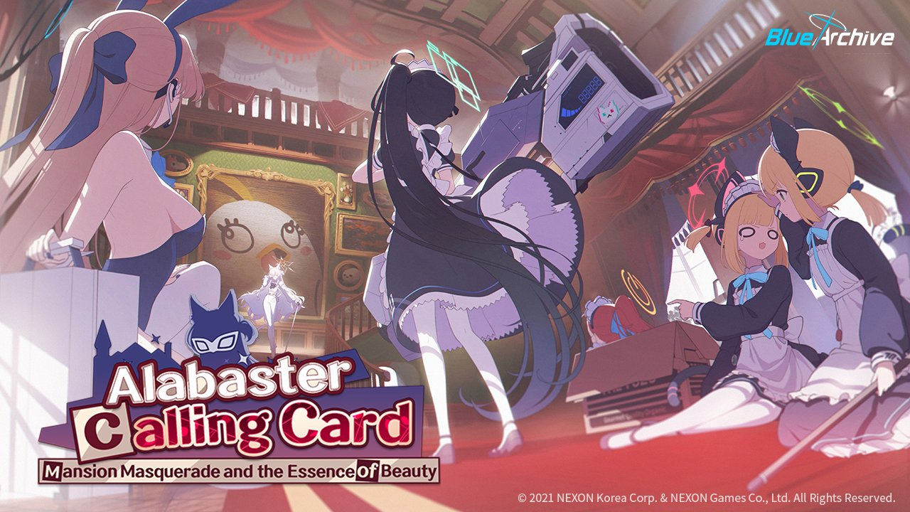 Alabaster Calling Card Mansion Masquerade and the Essence of Beauty