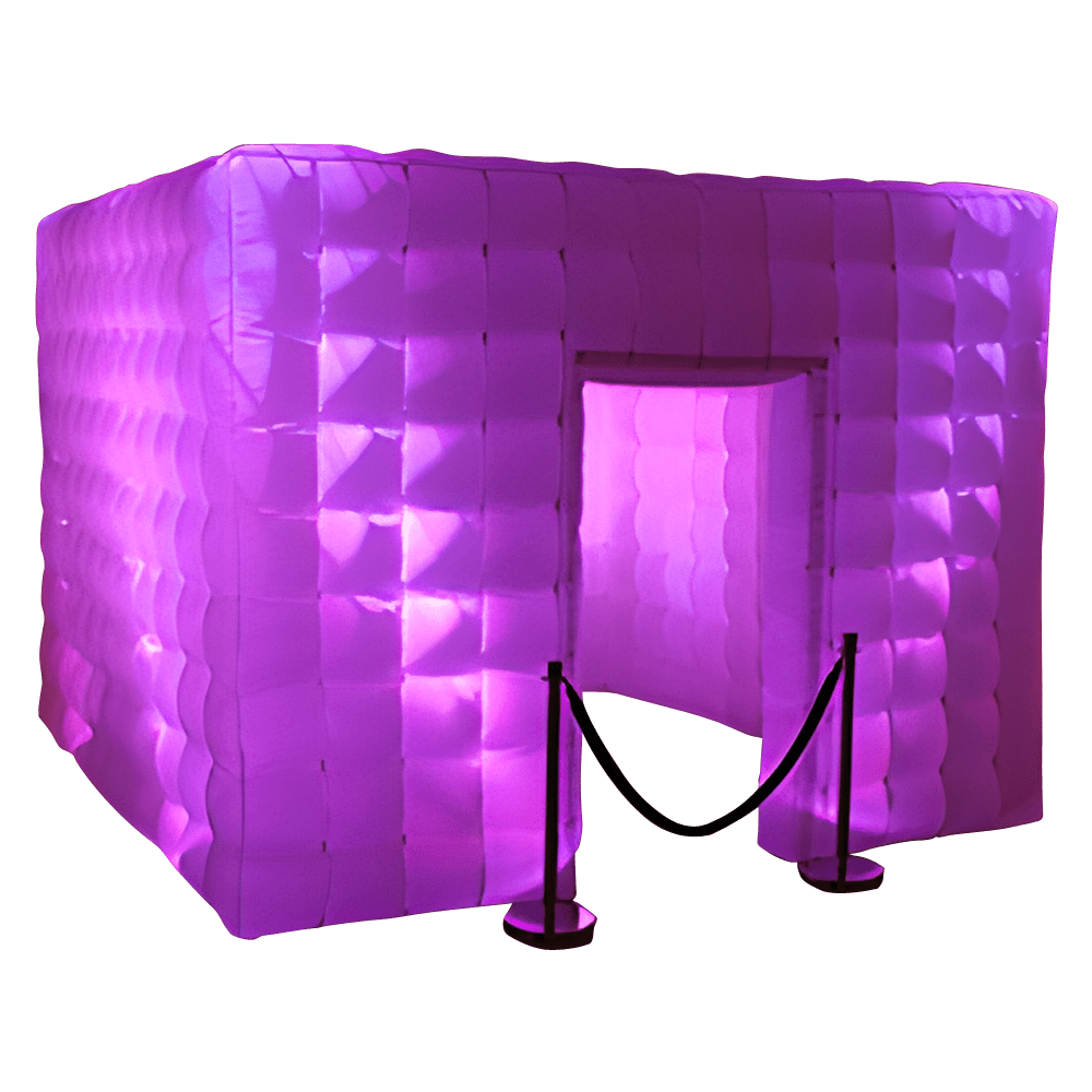 LED Photo Booth Blue Balloon