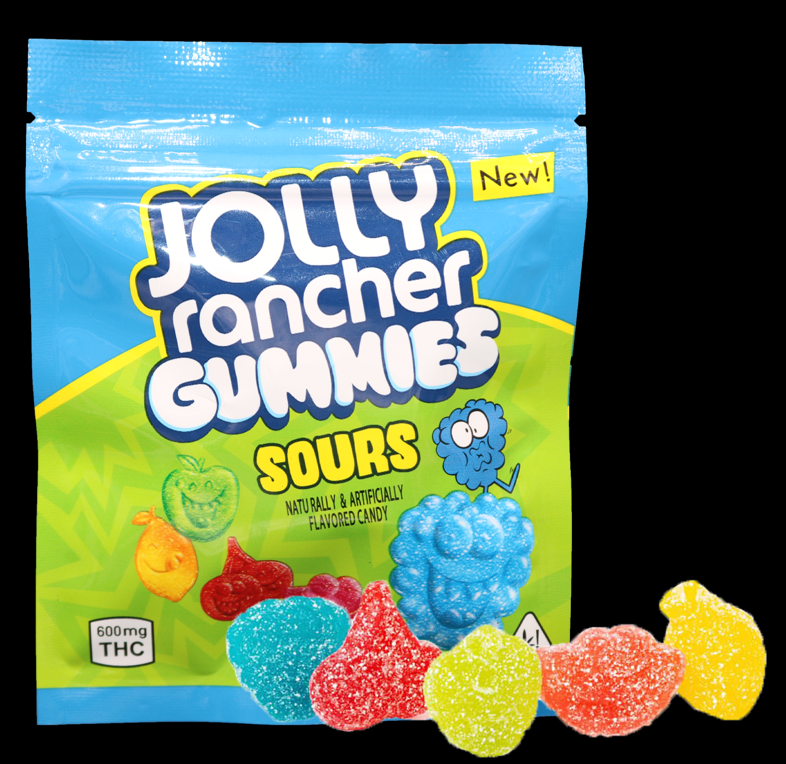 Jolly Rancher Sour Gummies THC (600mg.)