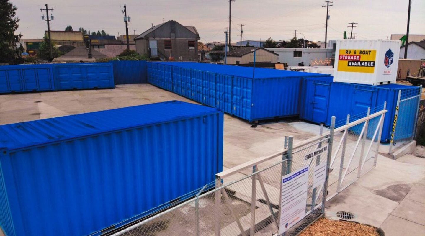 Containers For Storage Gallery Blue Box Storage