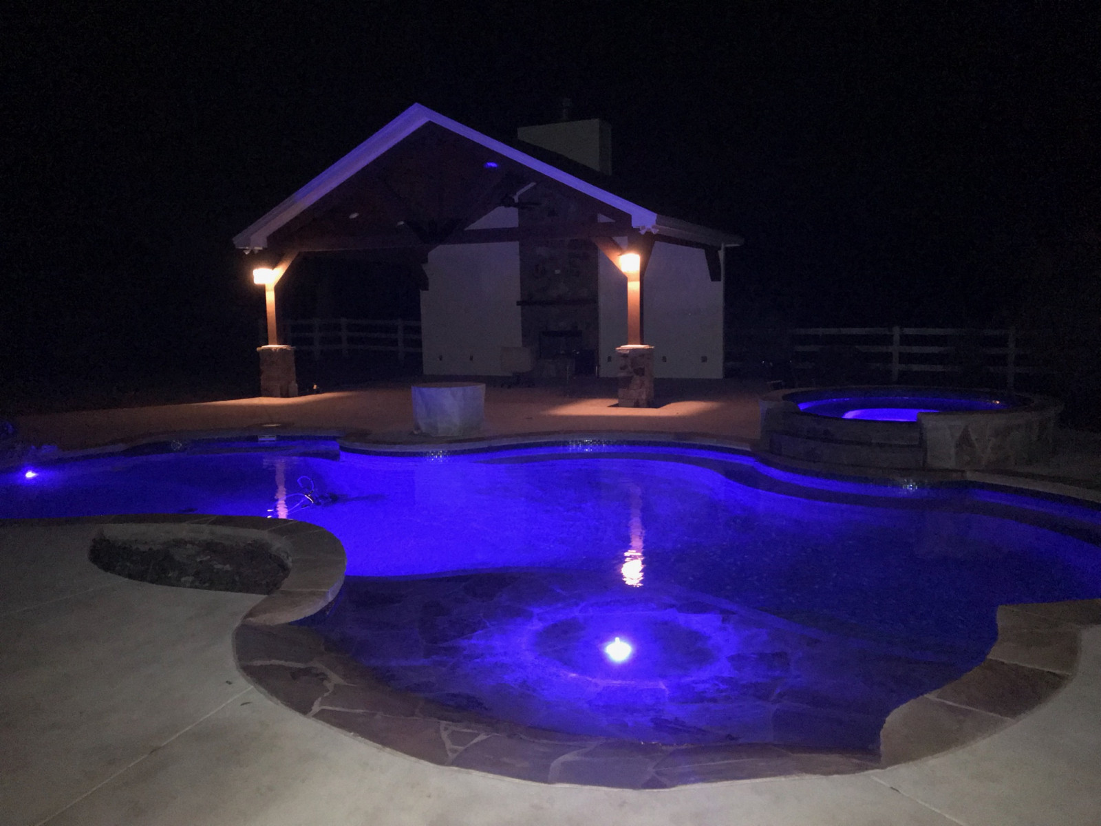 Lighting Gallery Blue Canyon Pools Swimming Pool Builder Longview