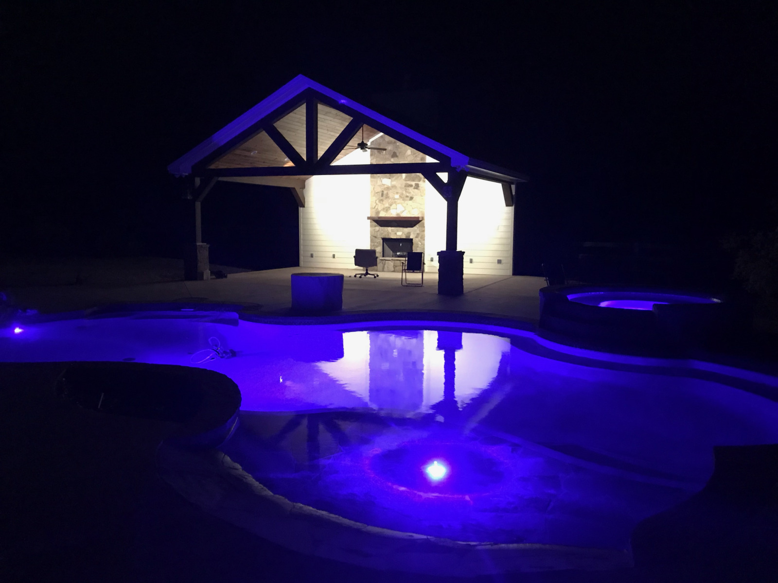 Lighting Gallery Blue Canyon Pools Swimming Pool Builder Longview