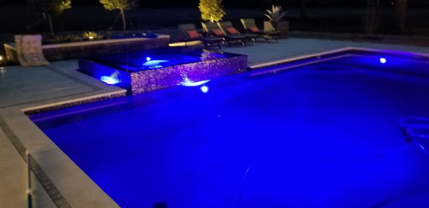 Lighting Gallery Blue Canyon Pools Swimming Pool Builder Longview