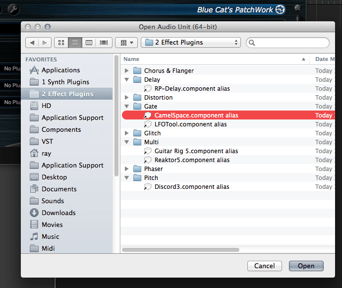 Organize Your PlugIns on Mac The Blue Cat Audio Blog