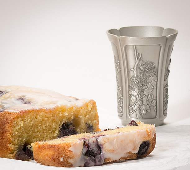 Blueberry, Lemon and Almond Cake Blue Cayenne