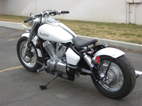 HONDA SHADOW AERO (PHANTOM) 750 Blue Collar Bobbers