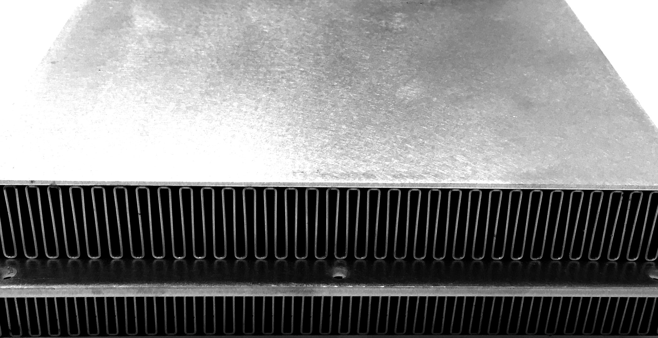 Folded Fin Heat Exchanger Bluecore