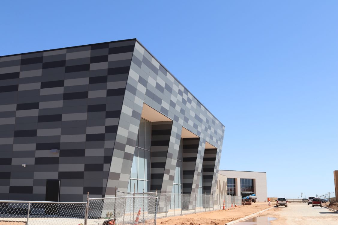 Lubbock Cooper ISD Middle School Blue Dawg Construction