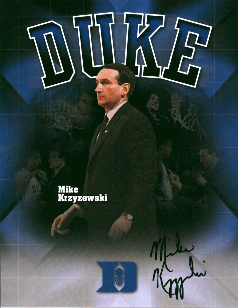 Blue Devil Nation Coach K Audio from Media Callin, Part 2