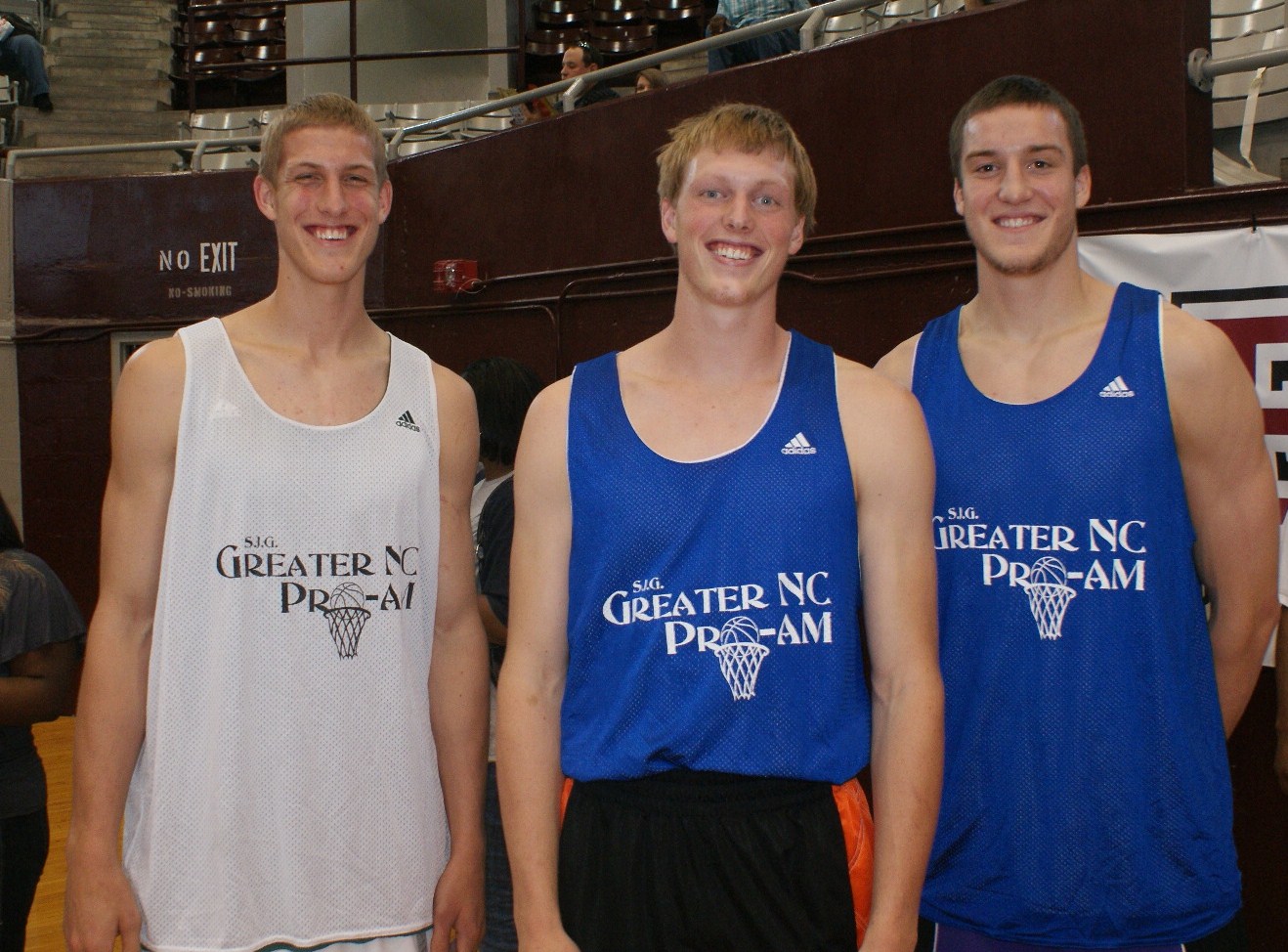 Blue Devil Nation Mason Plumlee and Ryan Kelly show off their skill