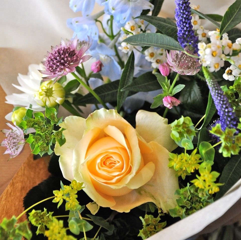 Real Flowers Blue Door Flowers
