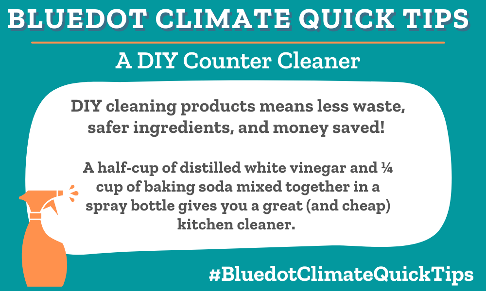 Climate Quick Tip A DIY Counter Cleaner Bluedot Living