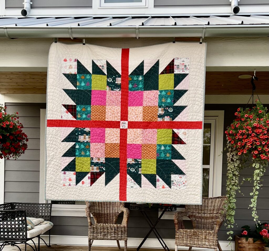 Christmas Bearpaw Quilt