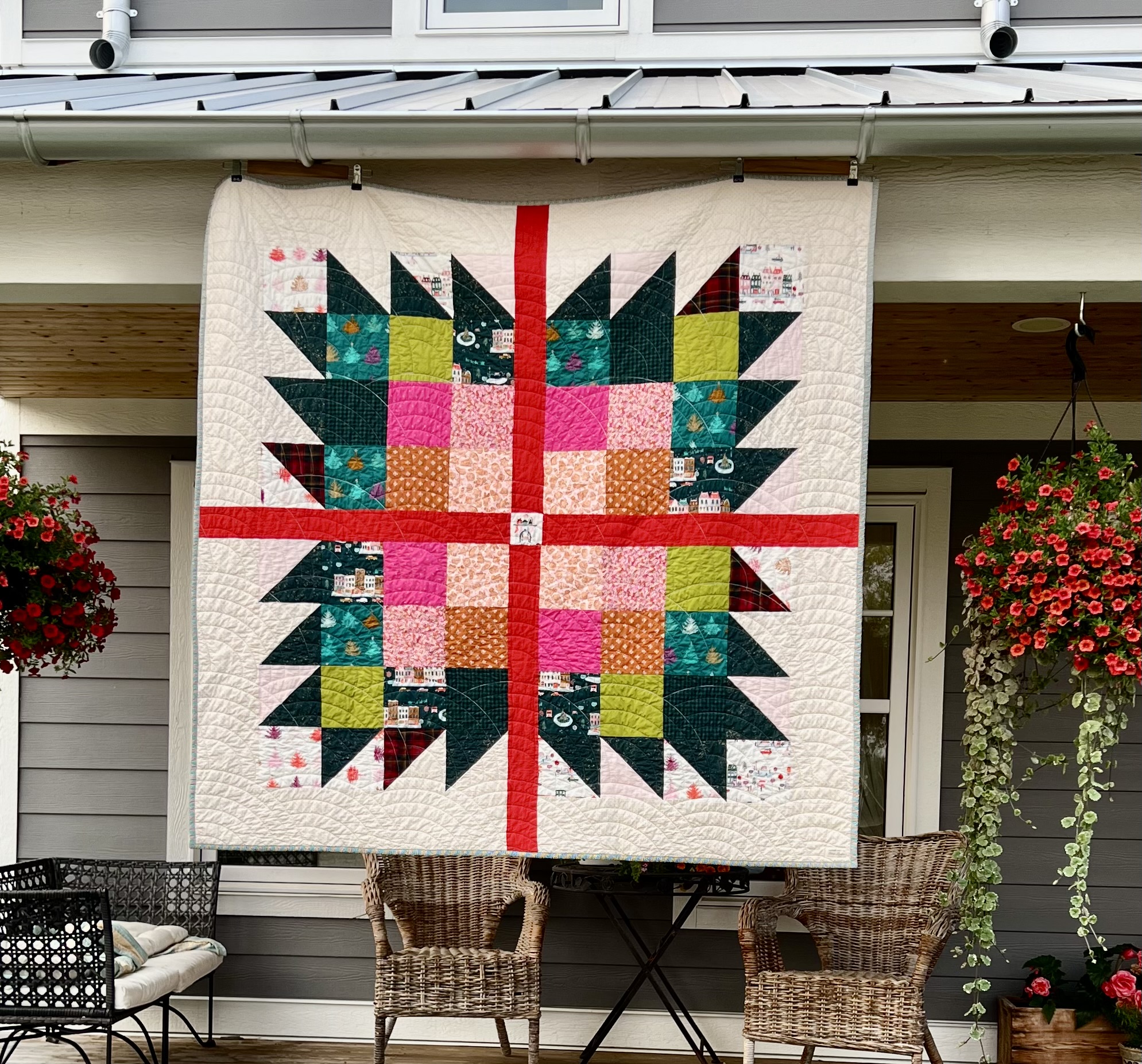 Christmas Bearpaw Quilt