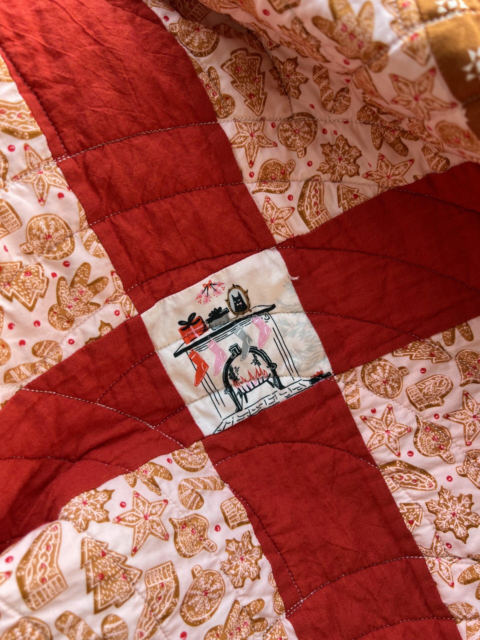 Christmas Bearpaw Quilt