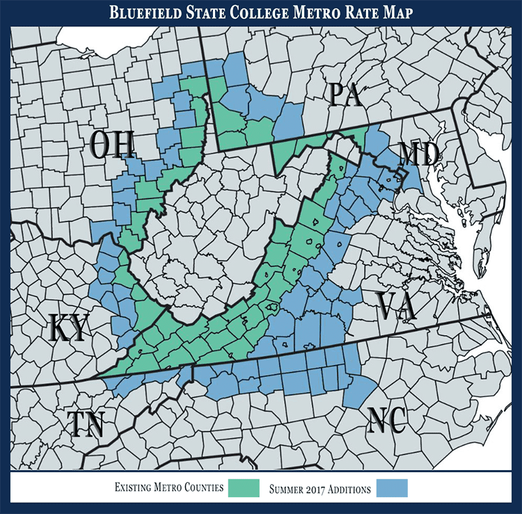 Metro Rate Bluefield State University