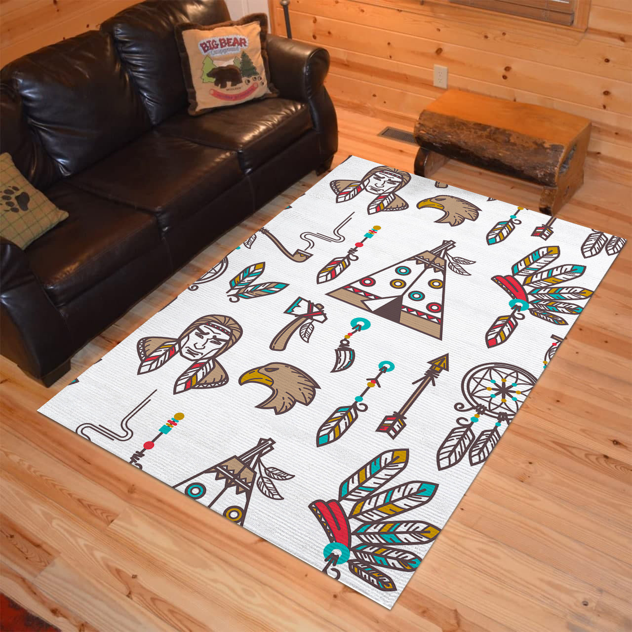 Personalized Native Traditional Culture Native American Area Rugs