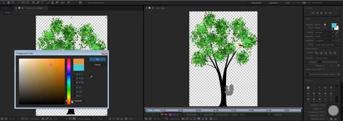 Painting in After Effects Using Blending Modes BlueFx