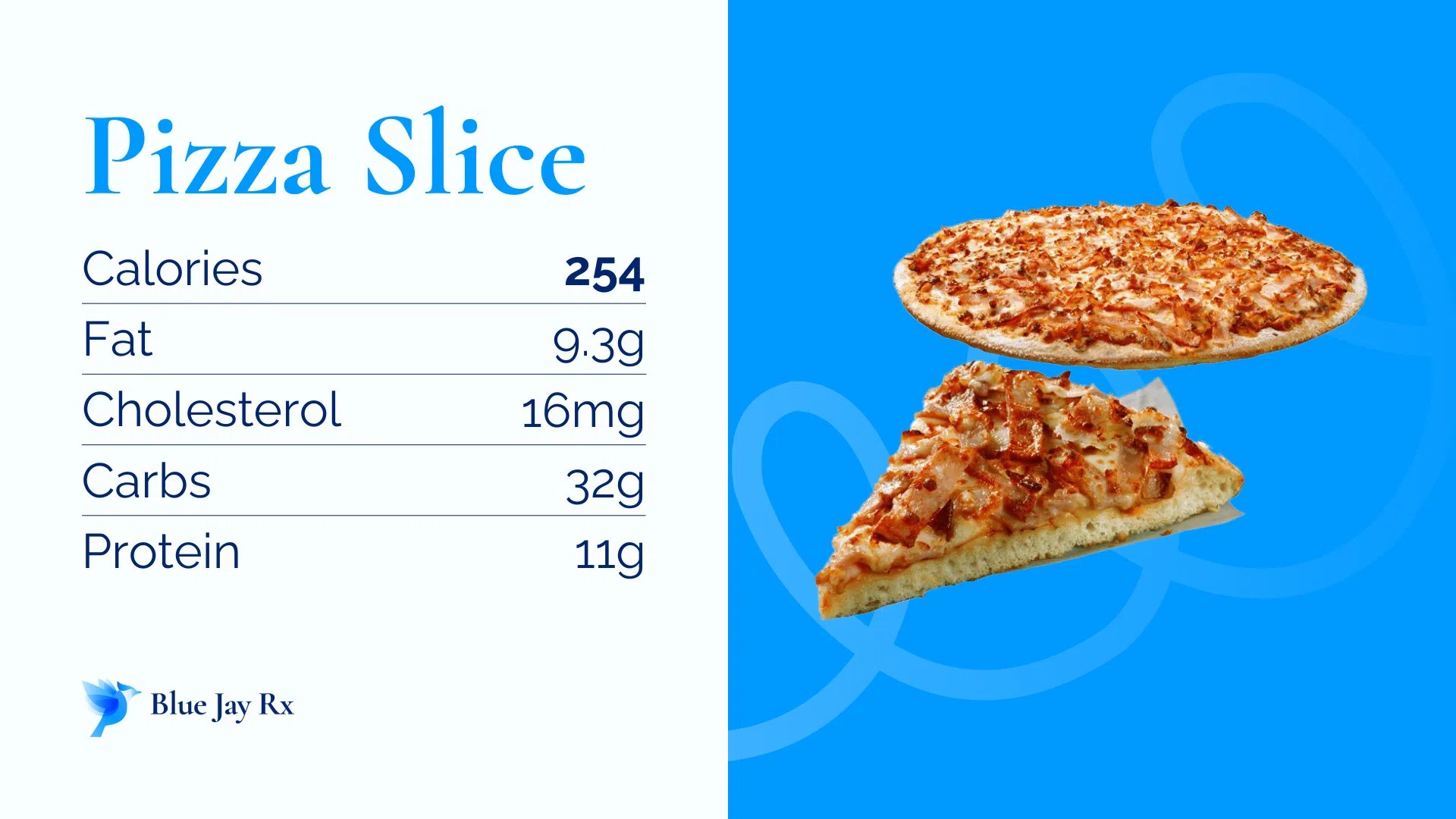 Pizza Slice Calories and Nutrition Facts One Pizza Slice 254 Calories