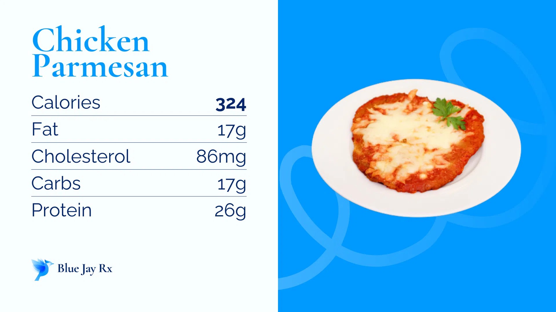 Chicken Parmesan Calories and Nutrition Facts One Chicken Parmesan