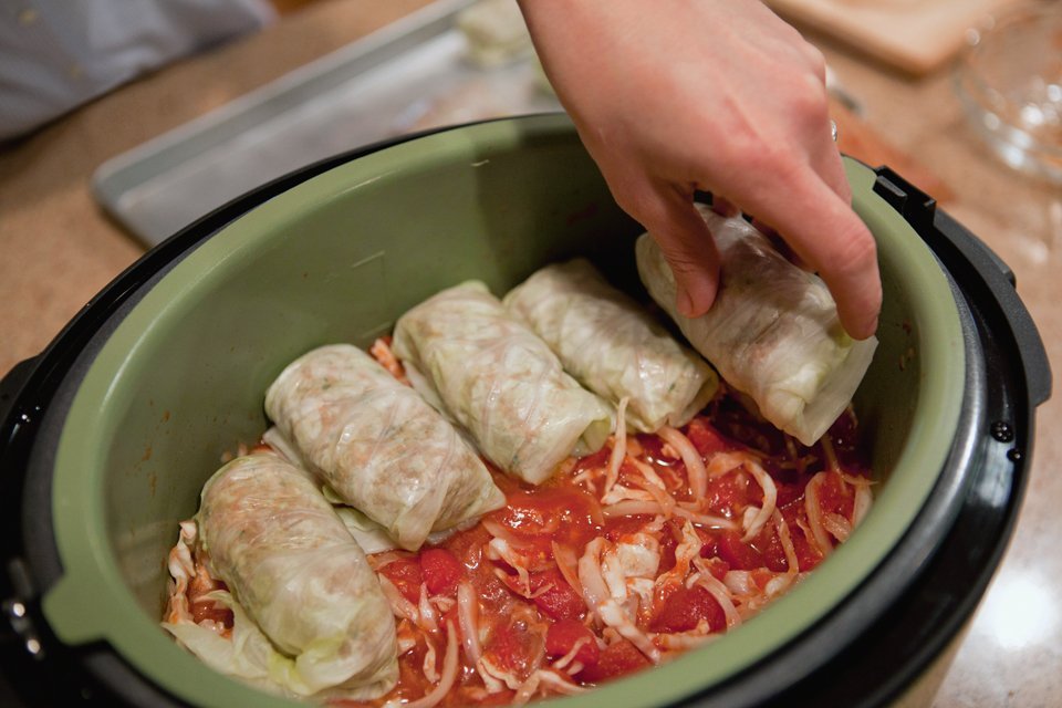 Cabbage Rolls Blue Jean Chef Meredith Laurence
